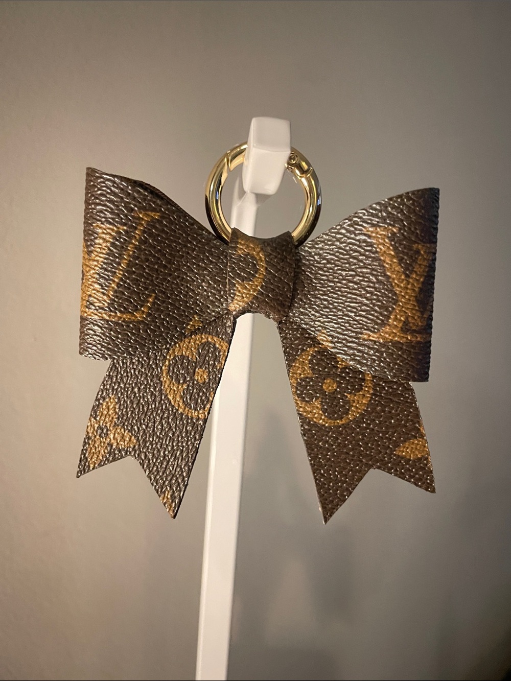 Inspired Keychain bow for purse handbags backpacks